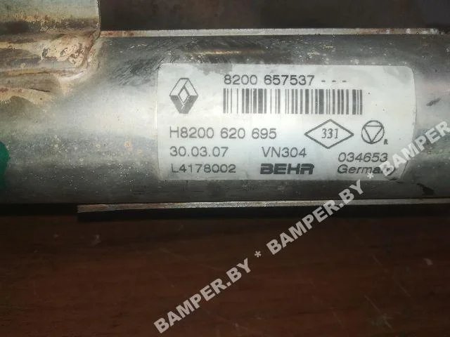 Радиатор EGR к Renault Megane, 2007 г.