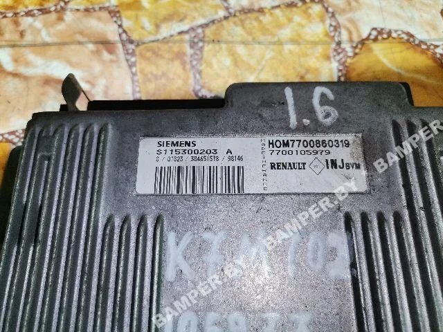 Блок управления двигателем к Renault Megane, 1999 г.
