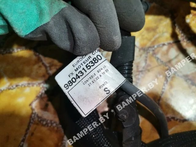 Проводка двигателя к Peugeot 408, 2013 г.