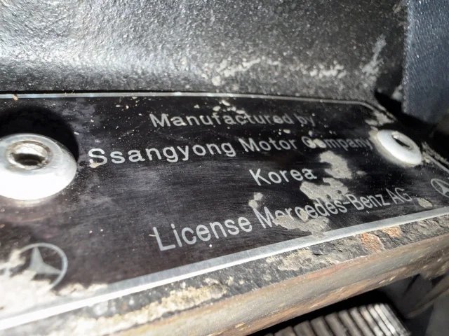 Двигатель к SsangYong Korando, 2002 г.