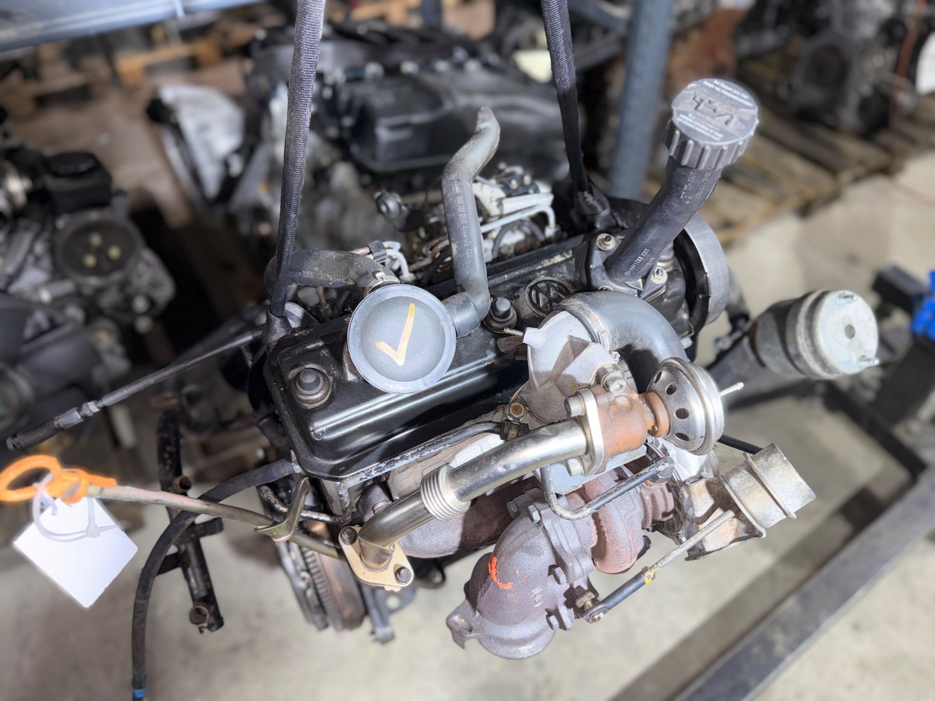 Двигатель к Volkswagen Caravelle, 2001 г.